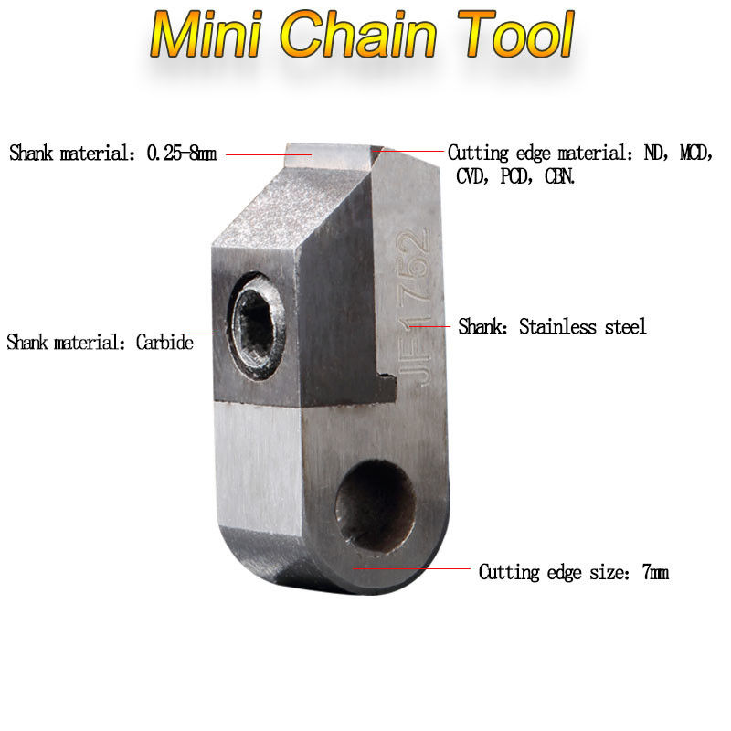 2.9mm Carbide Shank Mini Diamond Faceting Tools